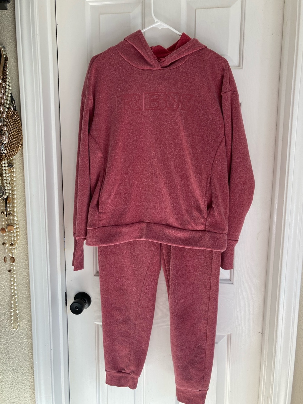 RBX Kids Rose Mauve Hoodie & Jogger Set